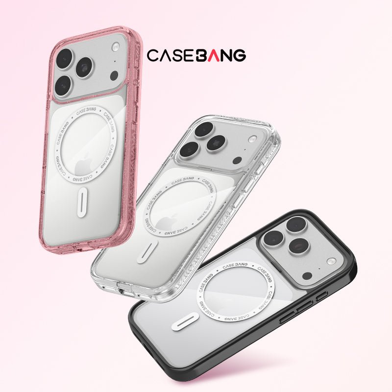 Clear Imagisnap Base Case - CaseBangBase CaseCaseBangClear BlackiPhone 16 Pro Max